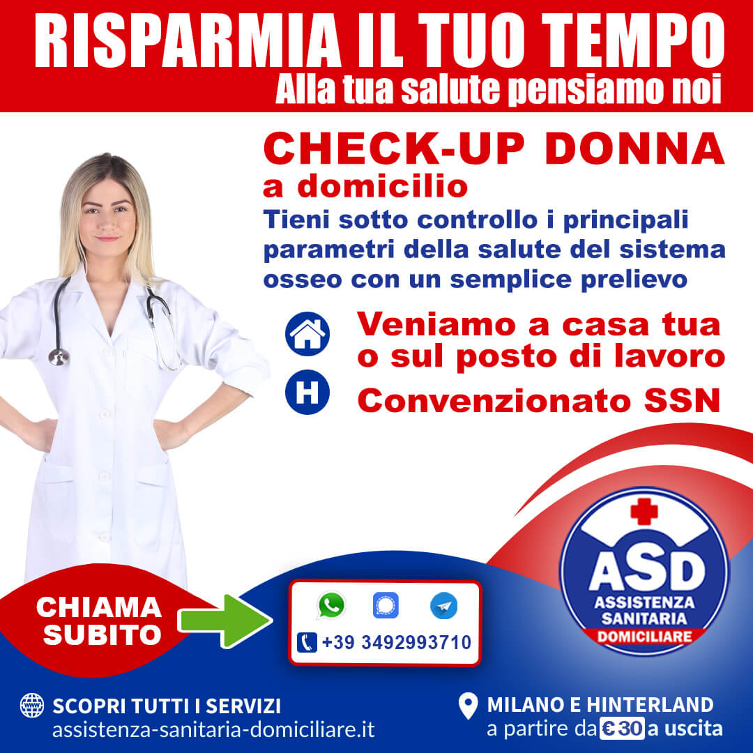 CHECK-UP DONNA A DOMICILIO